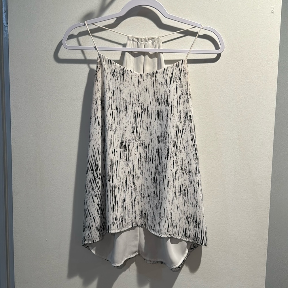 Express Reversible White and Black Tank Top Cami